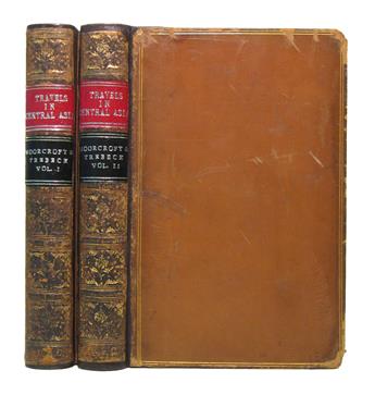 MOORCROFT, WILLIAM; and TREBECK, GEORGE. Travels in the Himalayan Provinces of Hindustan and the Panjab [etc.].  2 vols.  1841